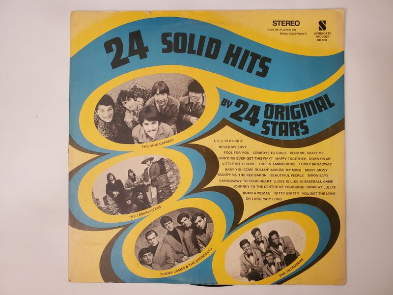 Various Artists 24 Solid Hits by 24 Original Stars vinyl record
